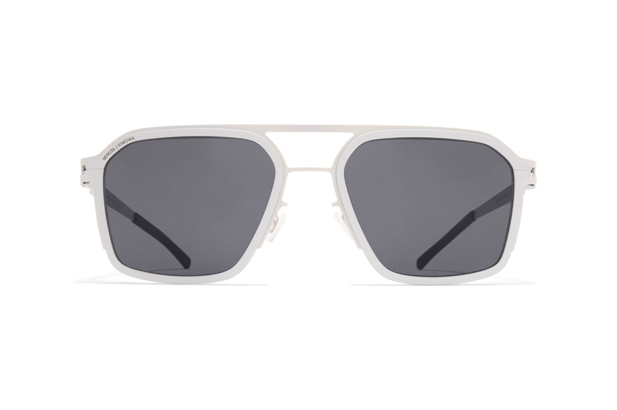 occhiali da sole MYKITA RIMOWA MR003 AL2 White Silver Silver