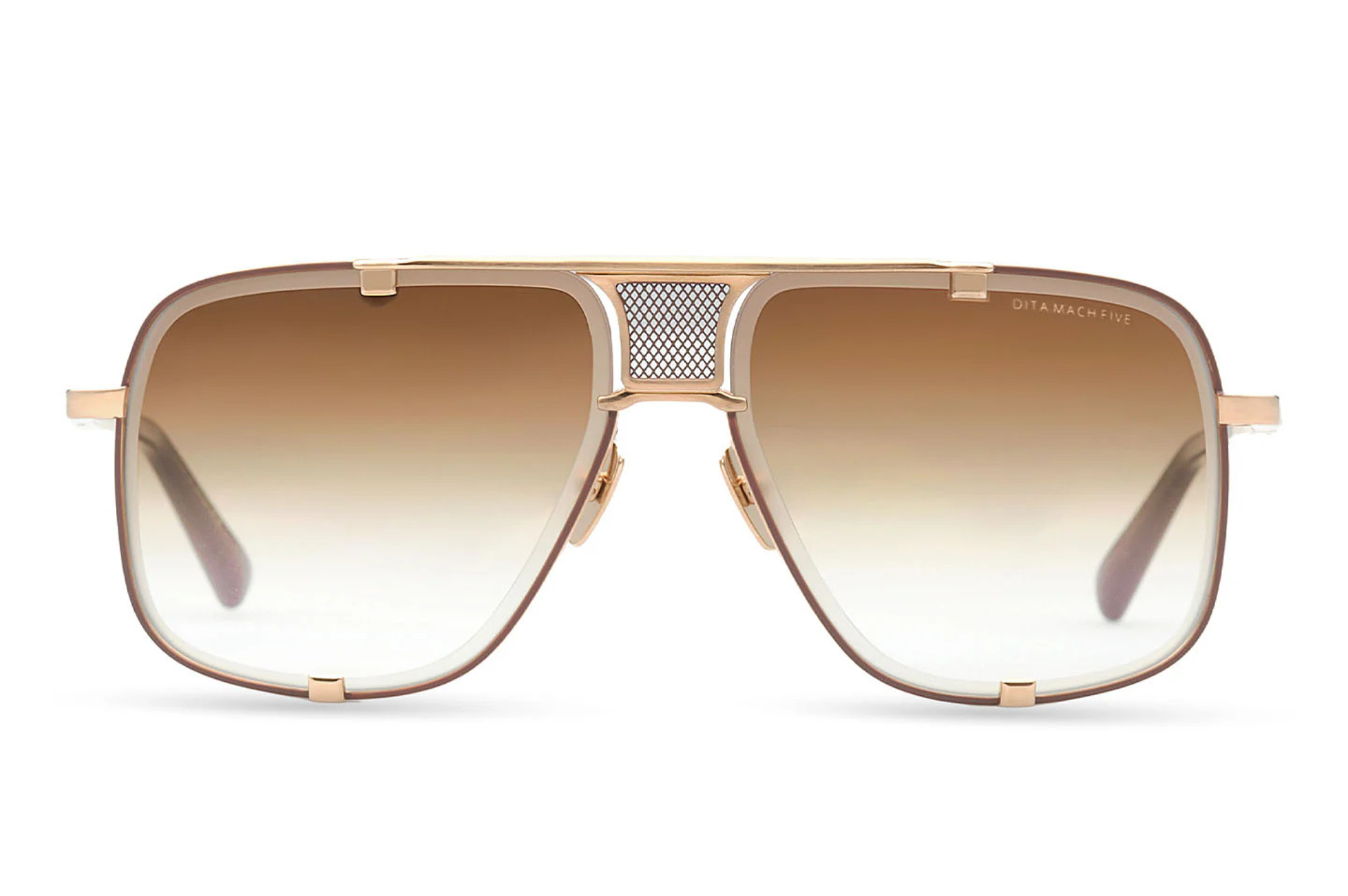 Occhiali da sole DITA MACH FIVE GLD BRN