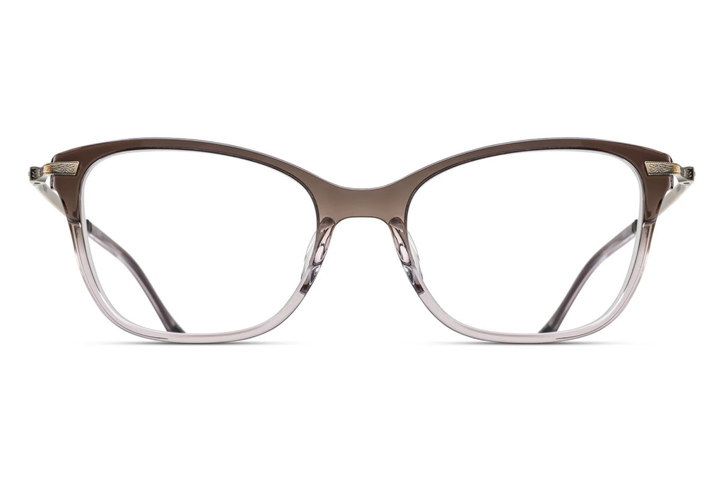 Occhiali da vista MATSUDA M2065 Smoky Brown Gradient - Antique Gold