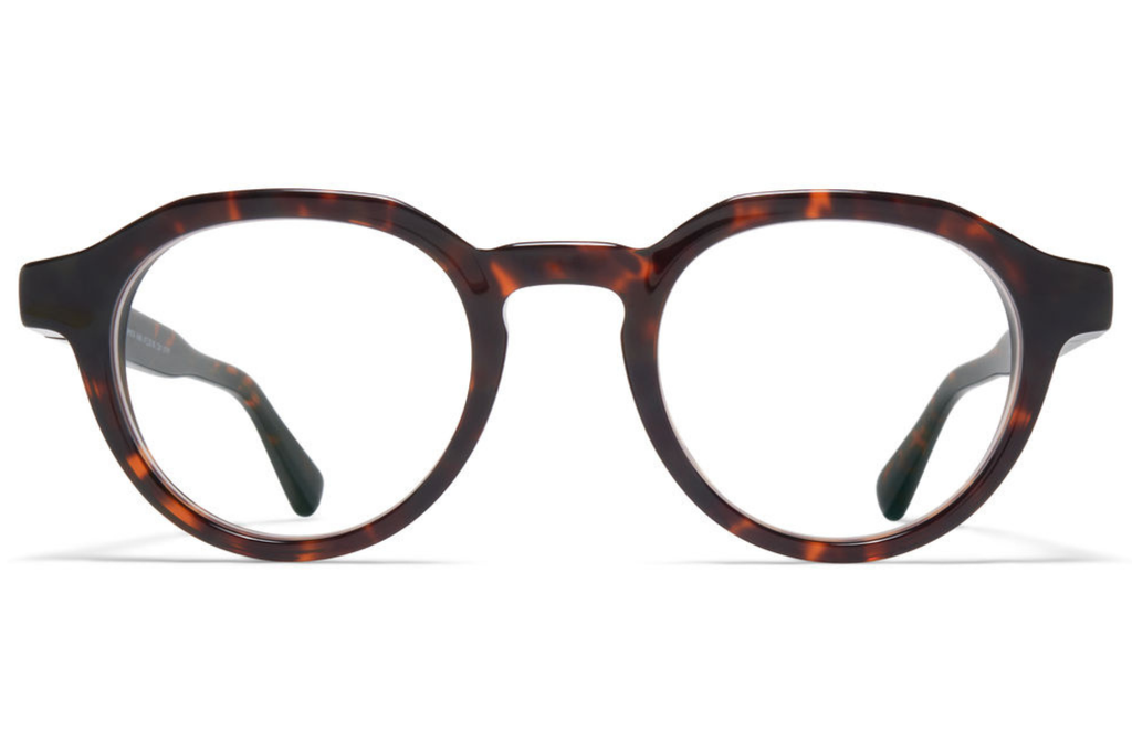 Occhiali da vista MYKITA NIAM C215-Amber Havana Shiny Silver