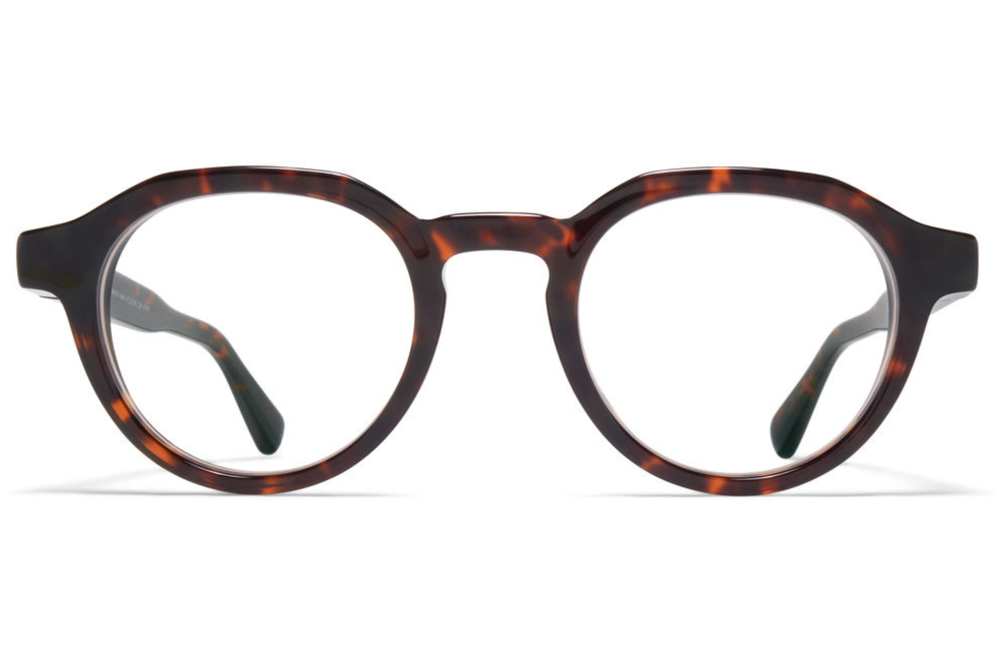 Occhiali da vista MYKITA NIAM C215-Amber Havana Shiny Silver