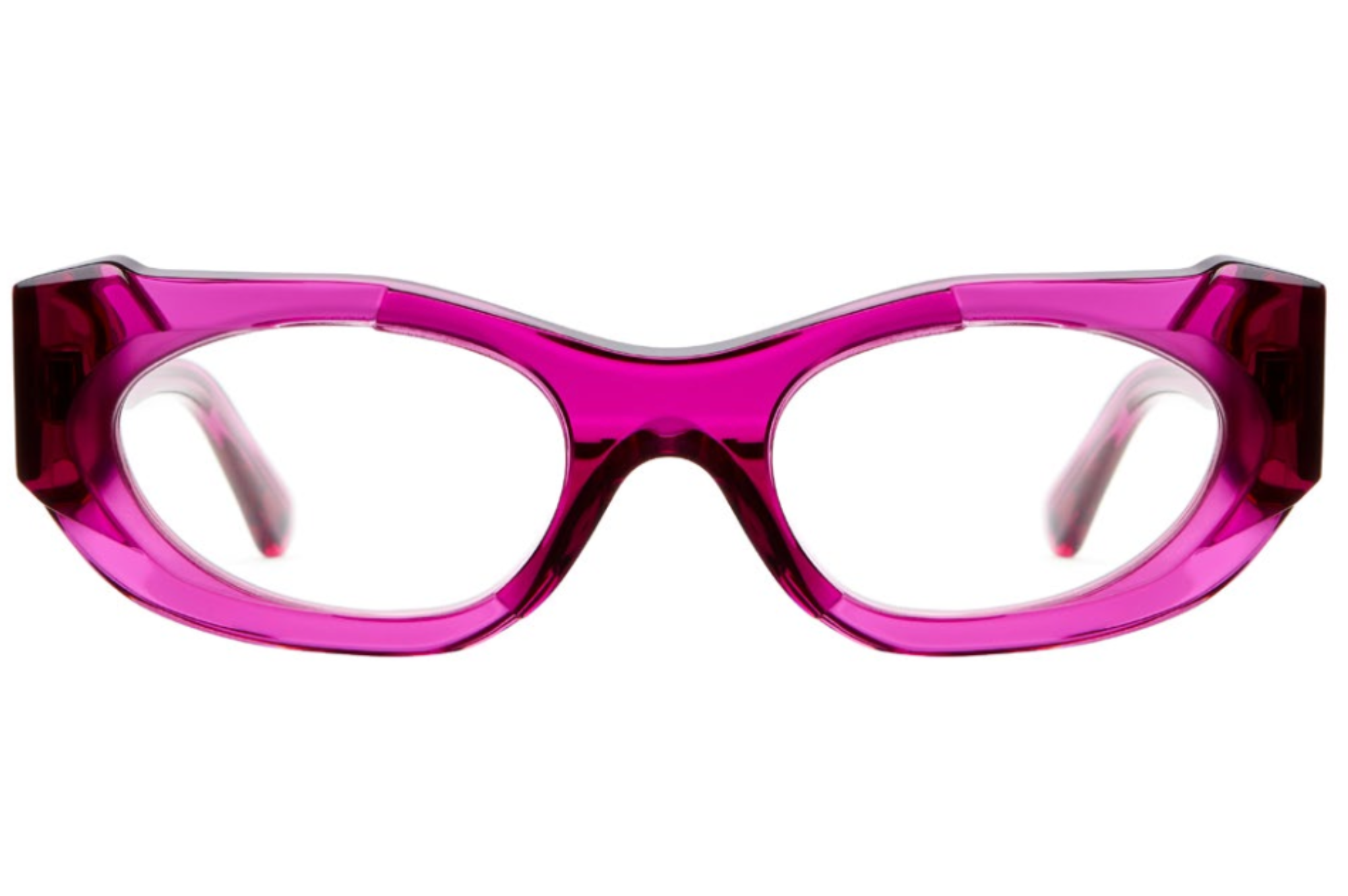 Occhiali da vista KUBORAUM K62 Trasparent Fuchsia
