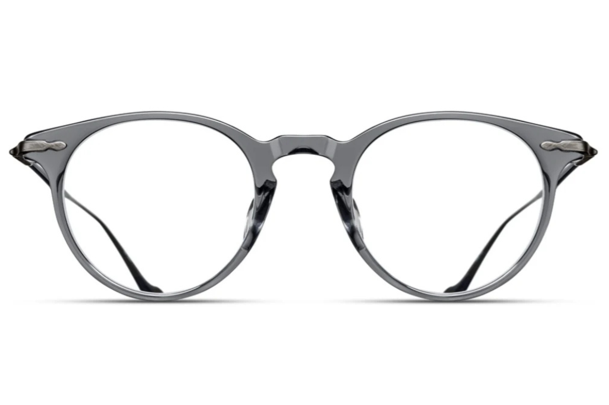 Occhiali da vista MATSUDA M2056 Grey crystal - Antique Silver