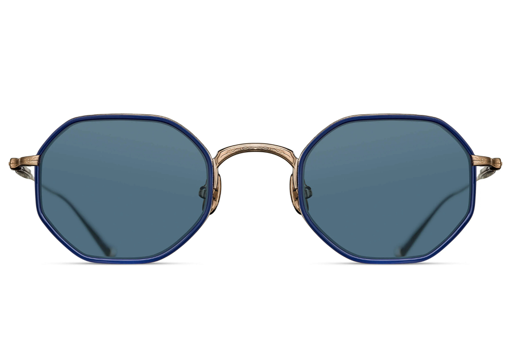 Occhiali da sole MATSUDA M3086-I Brushed Gold - Navy