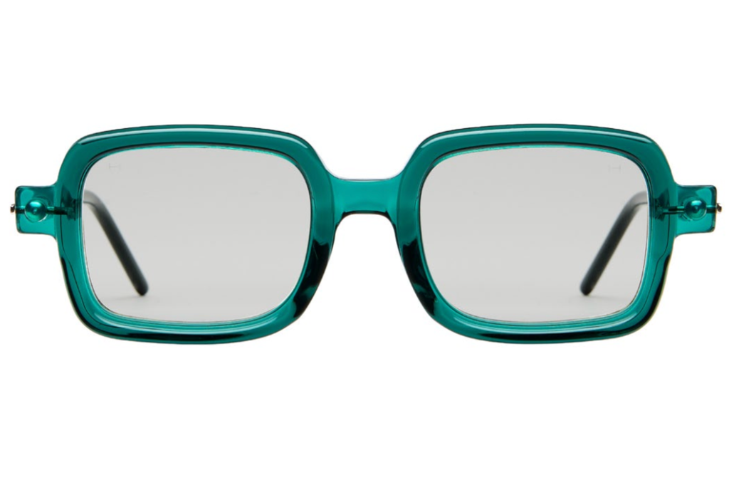 Occhiali da sole KUBORAUM P2 Trasparent dark green
