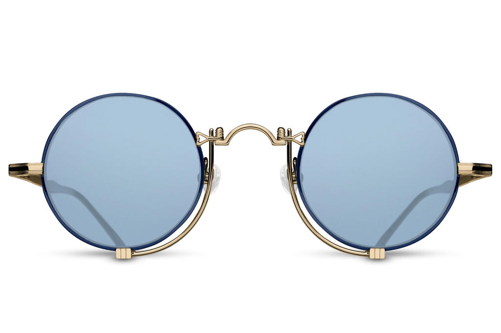 Occhiali da sole MATSUDA 10601H BRUSHED GOLD NAVY