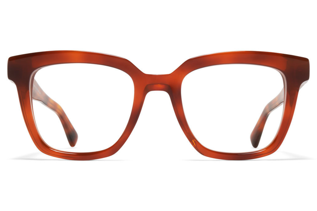 Occhiali da vista MYKITA SAMAR C214-Soft Havana Shiny Silver