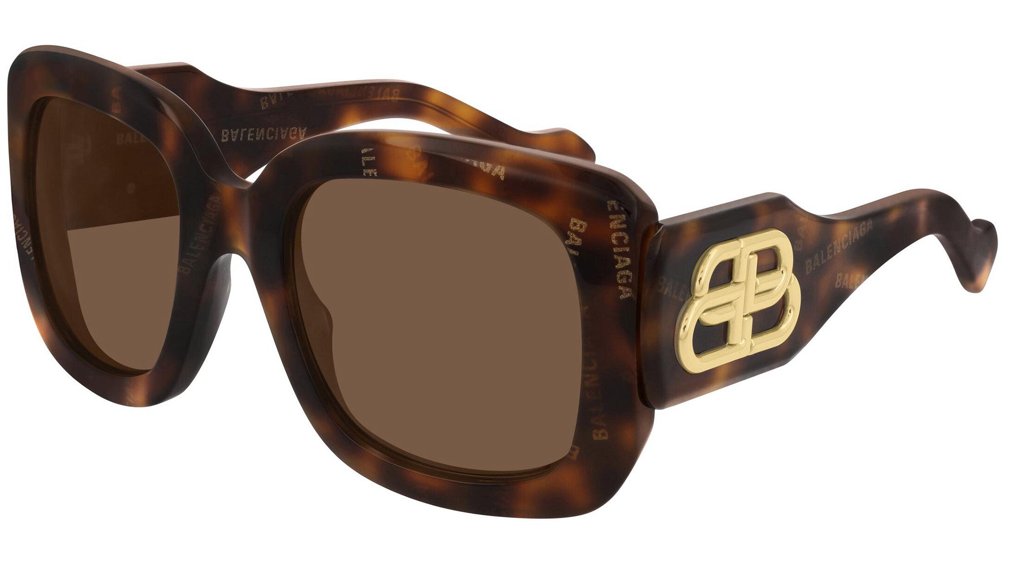 Occhiali da sole BALENCIAGA BB0069S Shiny balenciaga havana