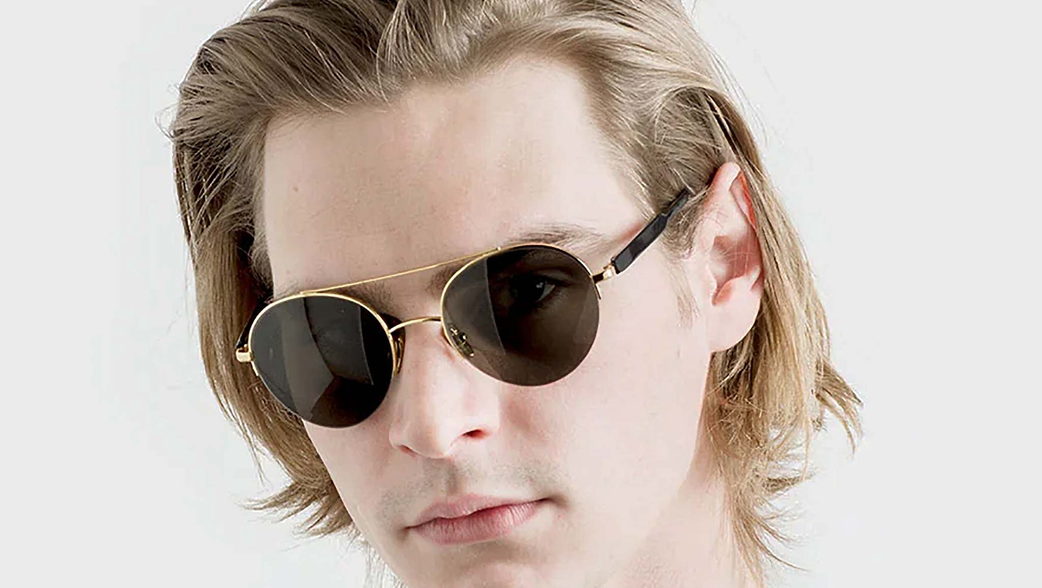 Occhiali RETROSUPERFUTURE Cooper Black and gold