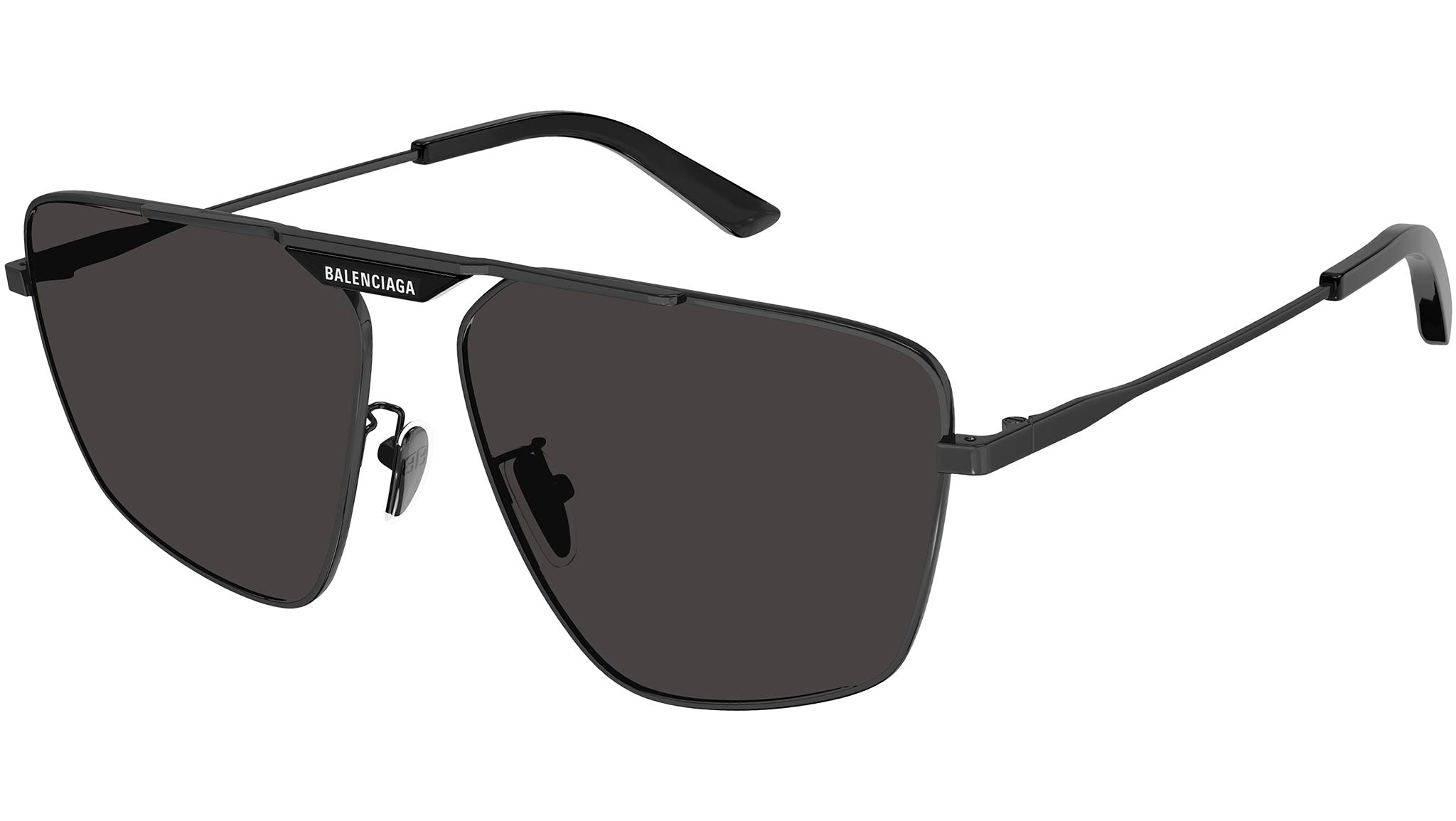 Occhiali da sole BALENCIAGA BB0246SA Shiny gun metal