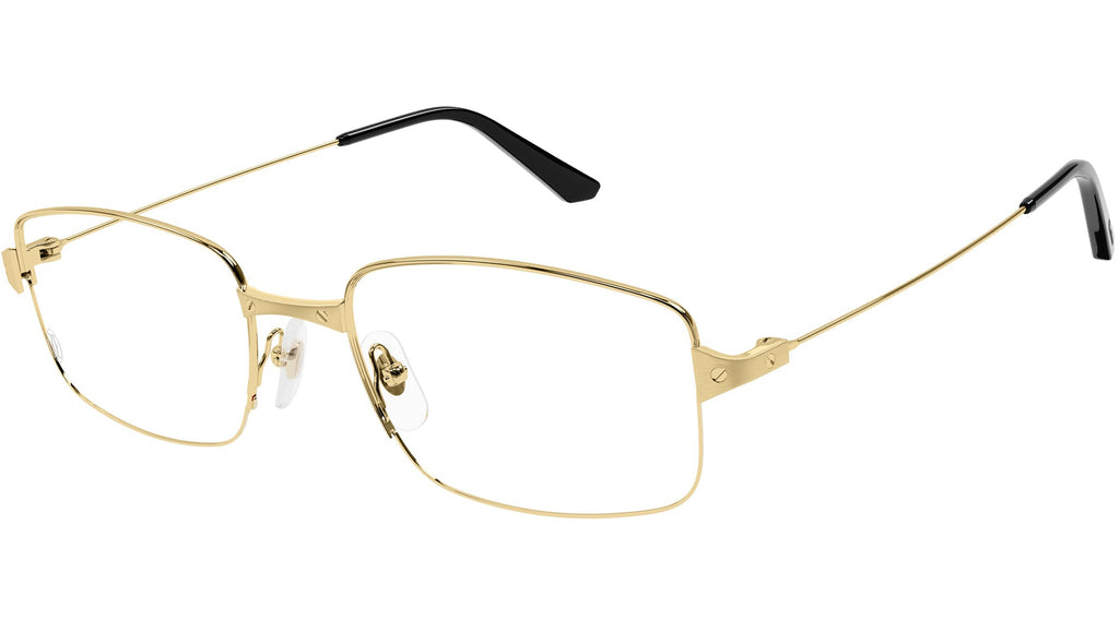Occhiali da vista CARTIER CT0406O Smooth golden finish