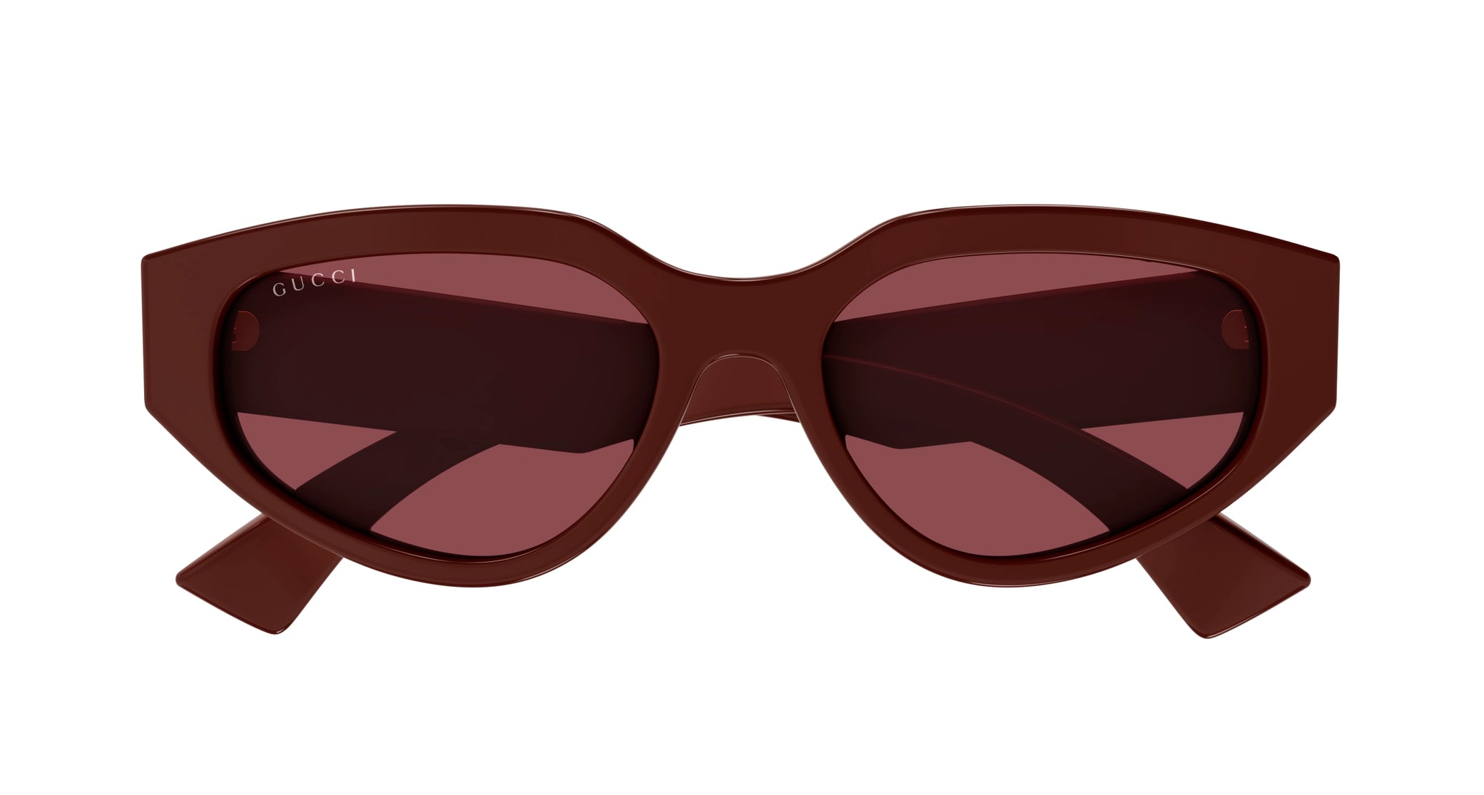 Occhiali da sole GUCCI GG1845SA Shiny solid burgundy