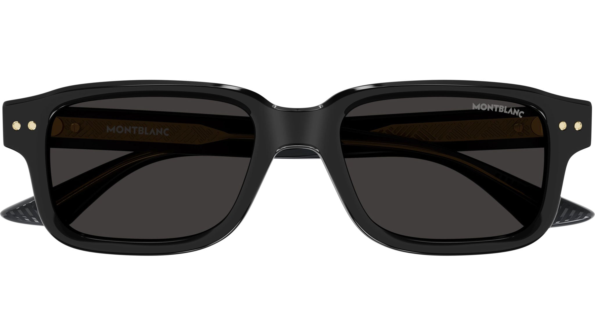 Occhiali da sole MONTBLANC MB0286S Shiny solid black