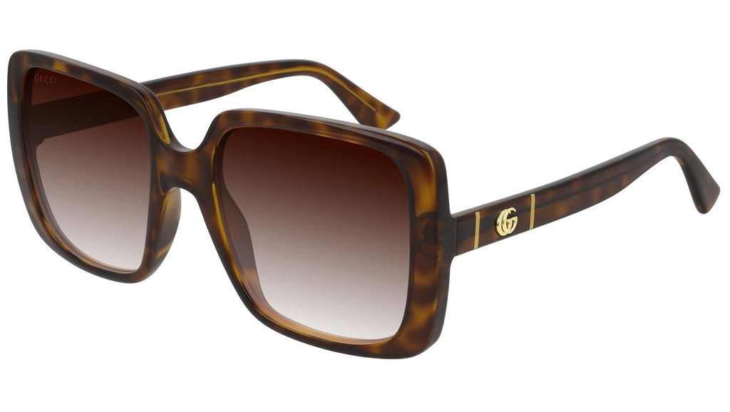 Occhiali da sole GUCCI GG0632S Shiny medium havana