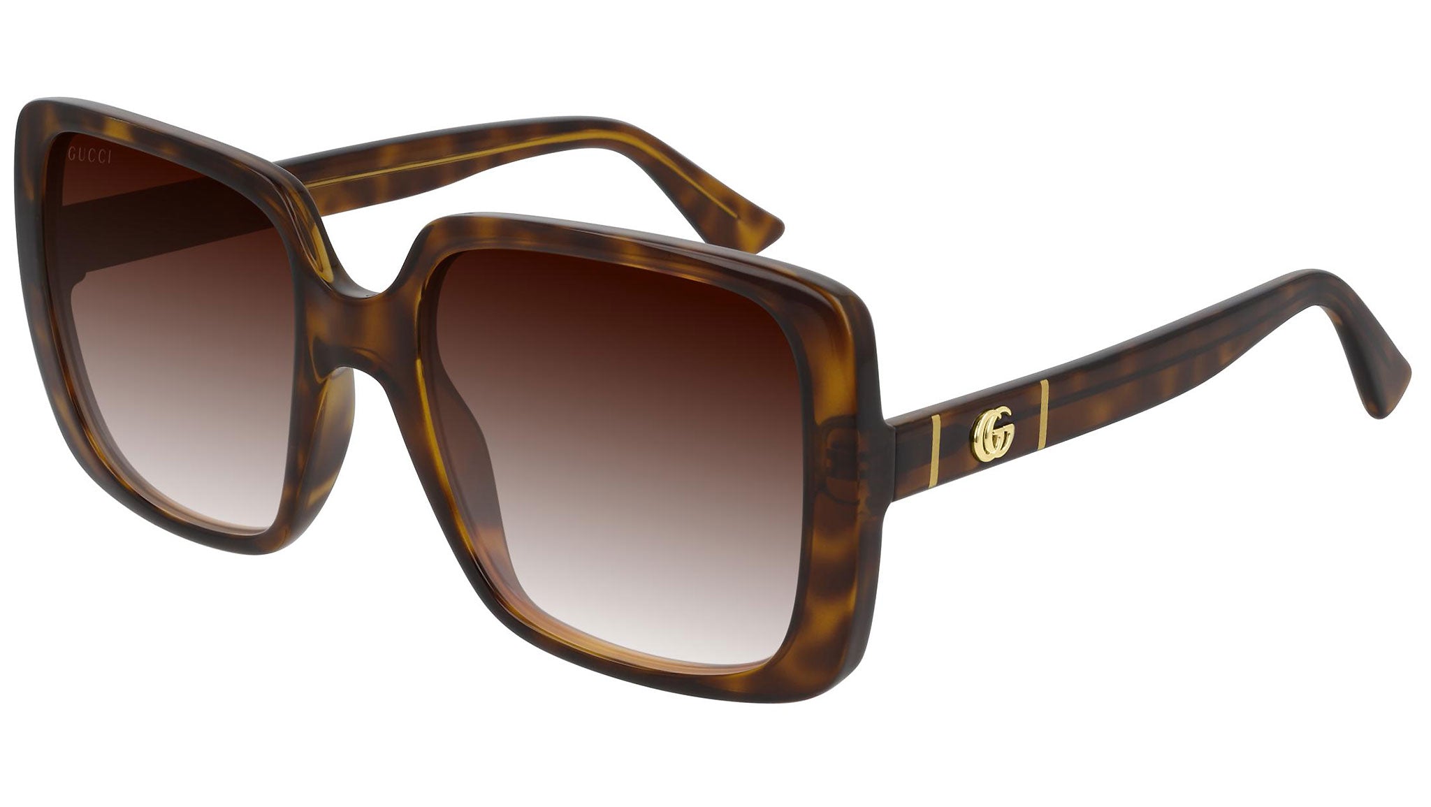 Occhiali da sole GUCCI GG0632S Shiny medium havana