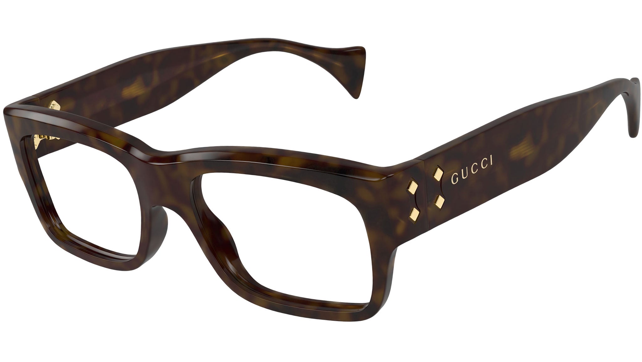 Occhiali da vista GUCCI GG1707O Shiny dark havana