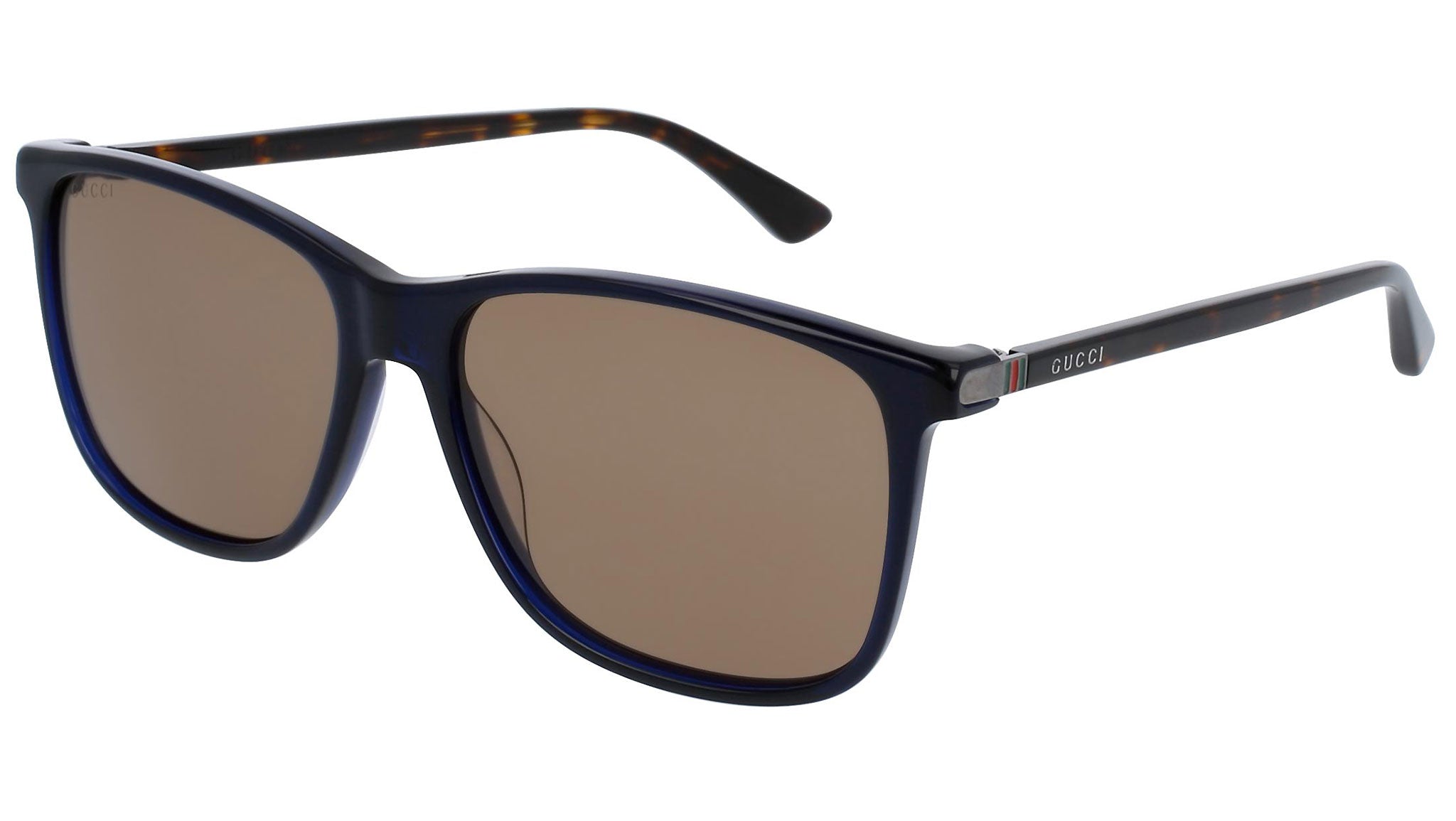 Occhiali da sole GUCCI GG0017S Shiny transparent blue