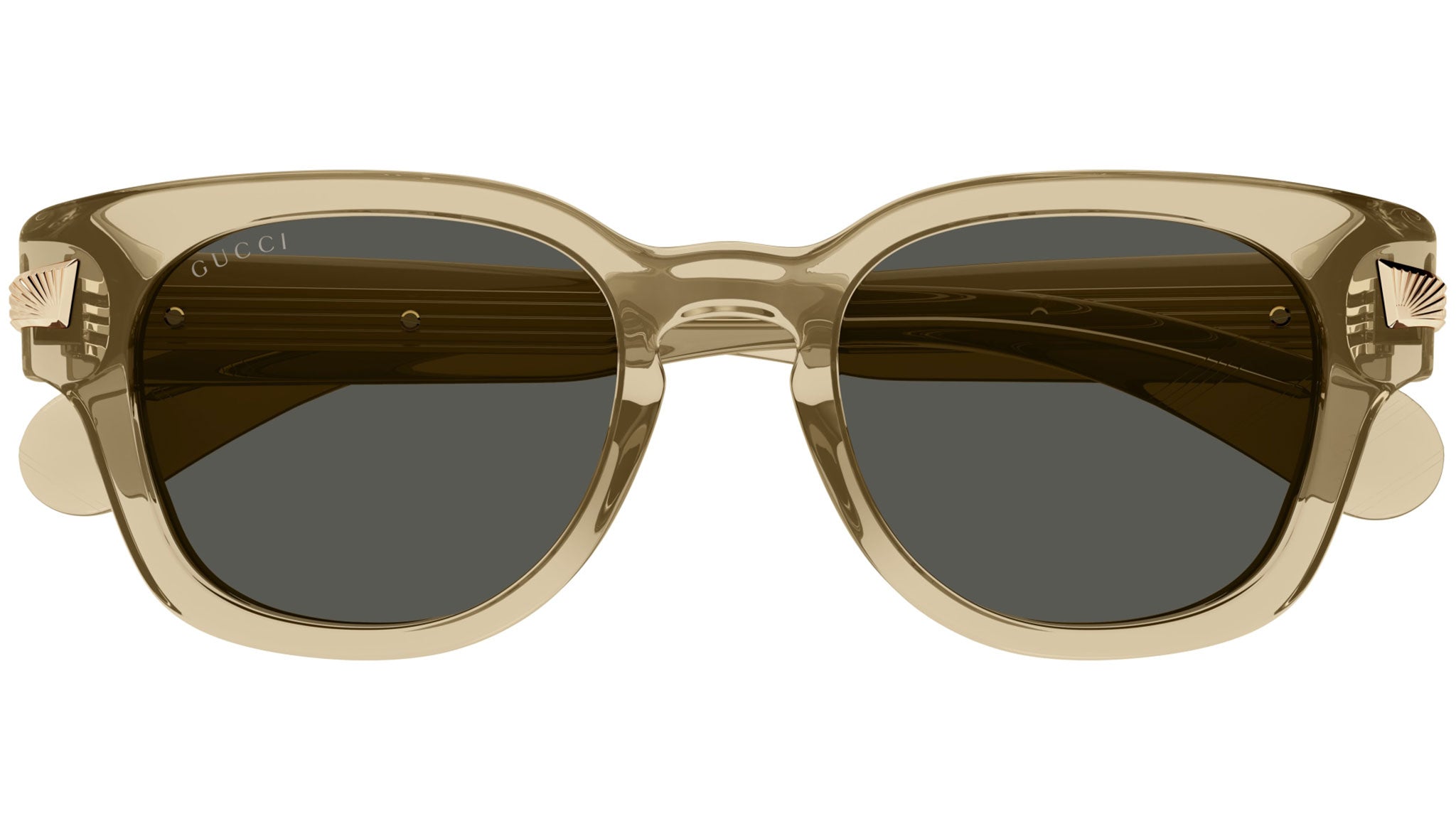 Occhiali da sole GUCCI GG1518S Shiny transparent brown
