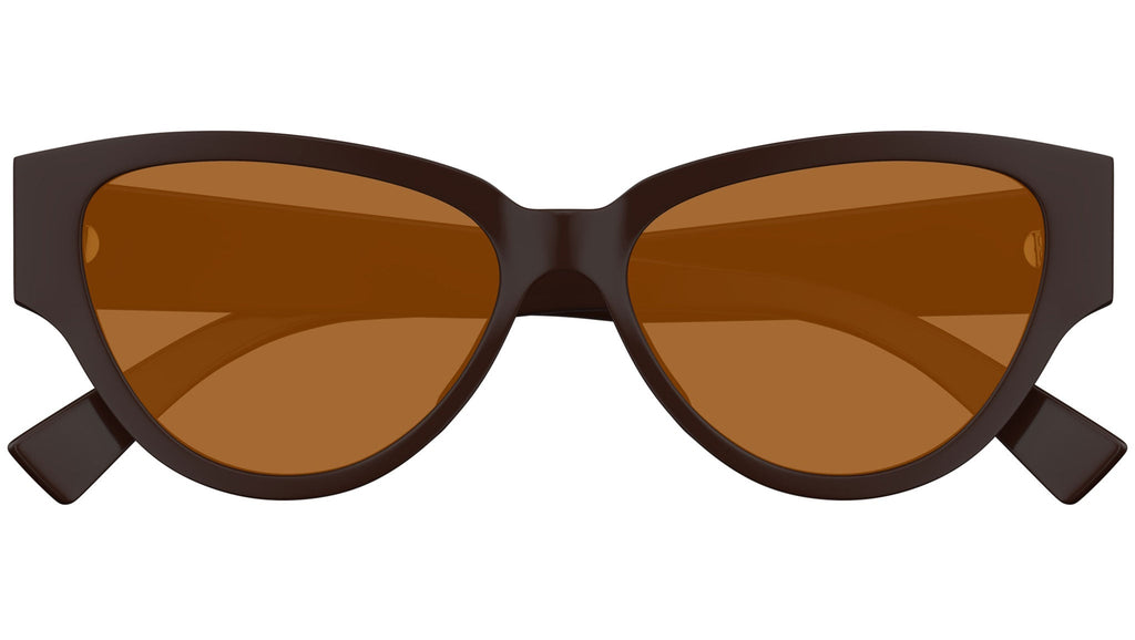 Occhiali da sole BOTTEGA VENETA BV1319S Shiny solid brown