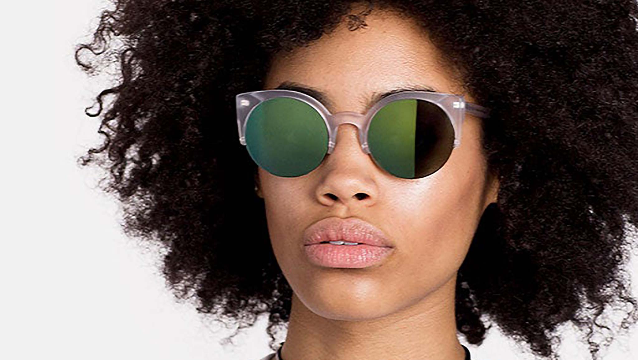 Occhiali RETROSUPERFUTURE Lucia Crystal matte petrol