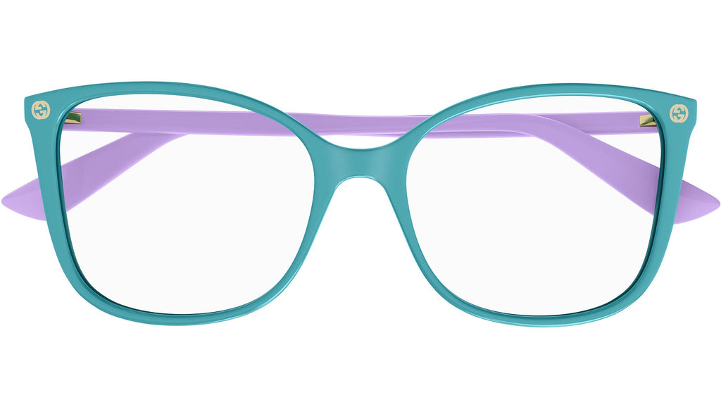 Occhiali da vista GUCCI GG0026O Shiny pool green