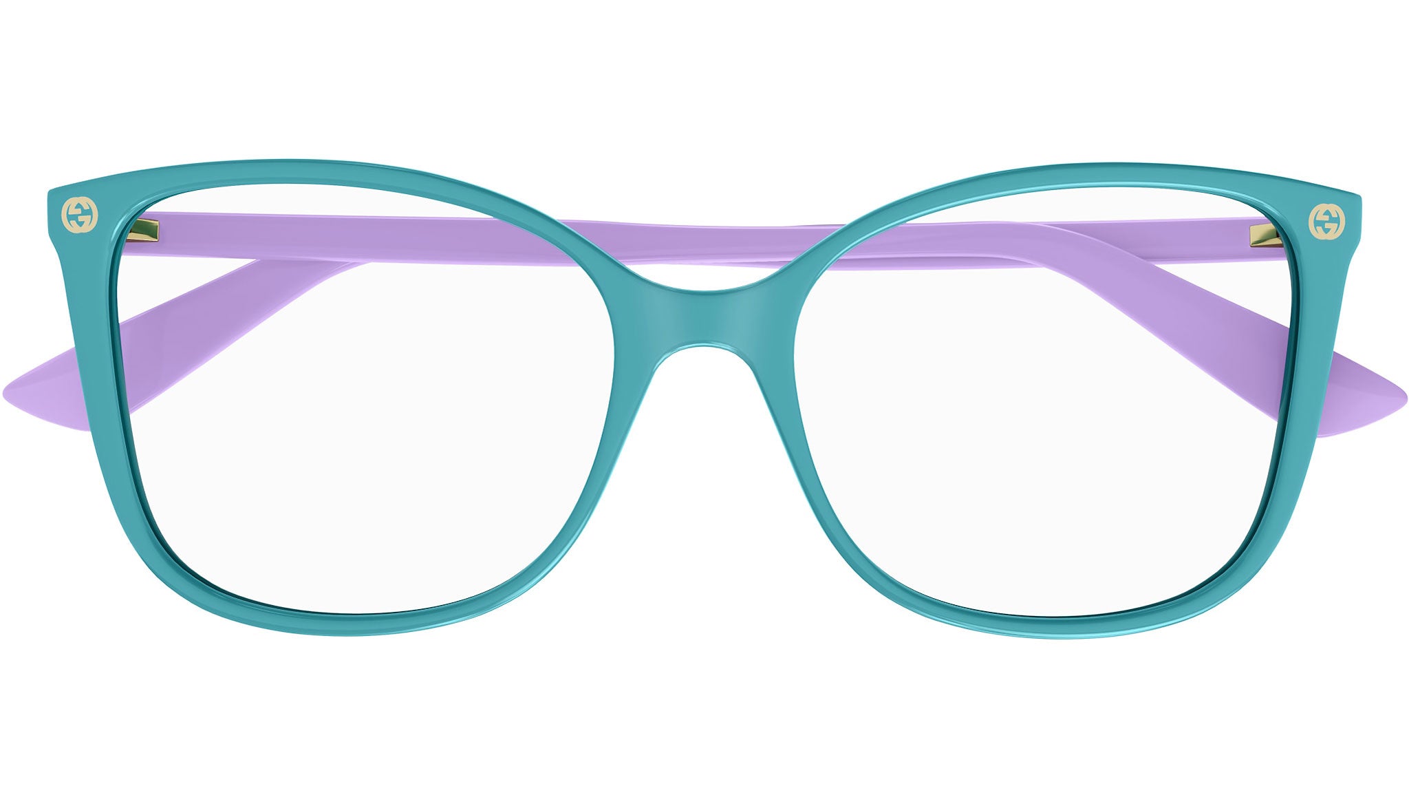 Occhiali da vista GUCCI GG0026O Shiny pool green