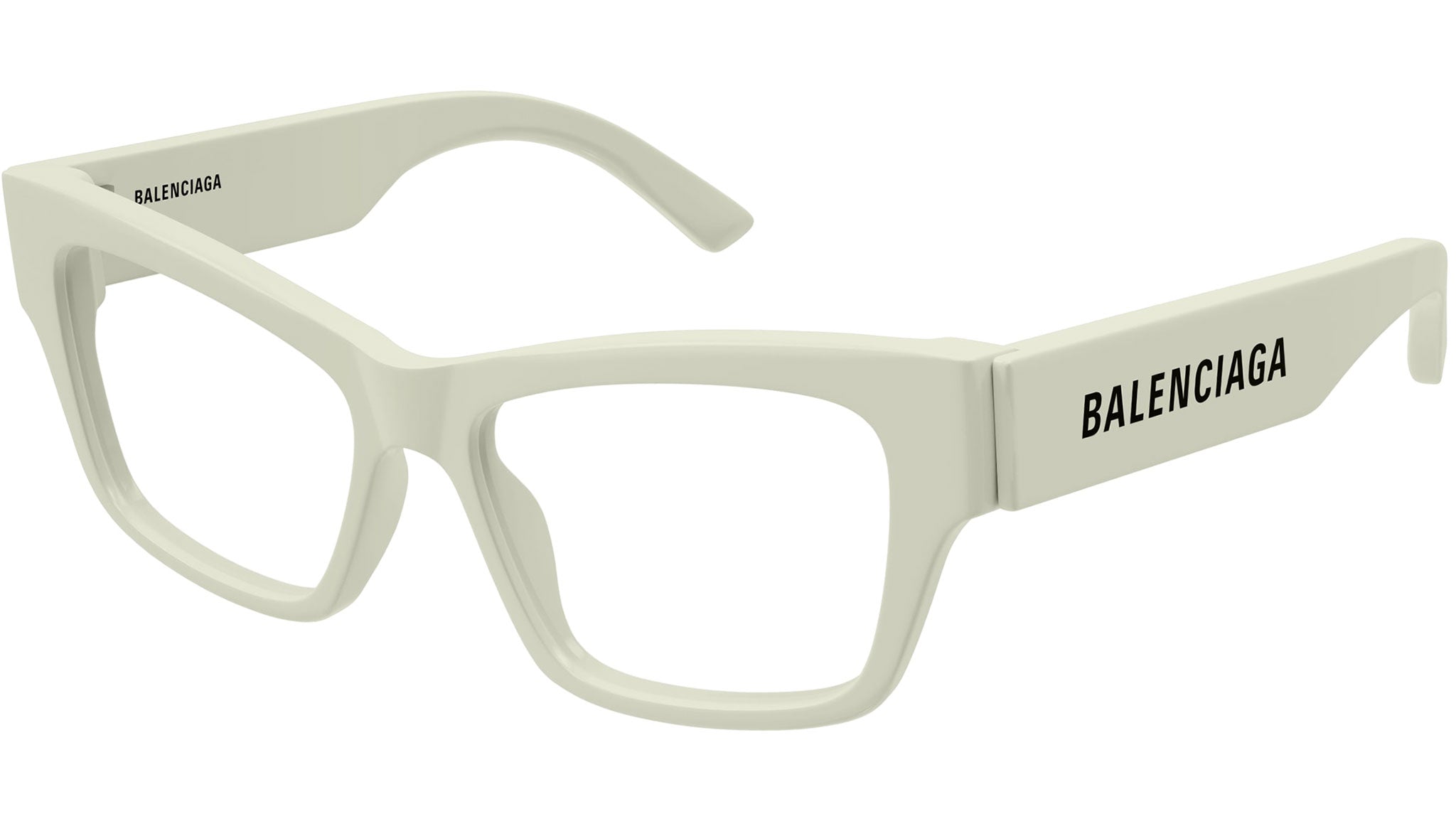 Occhiali da vista BALENCIAGA BB0378O Shiny solid ivory