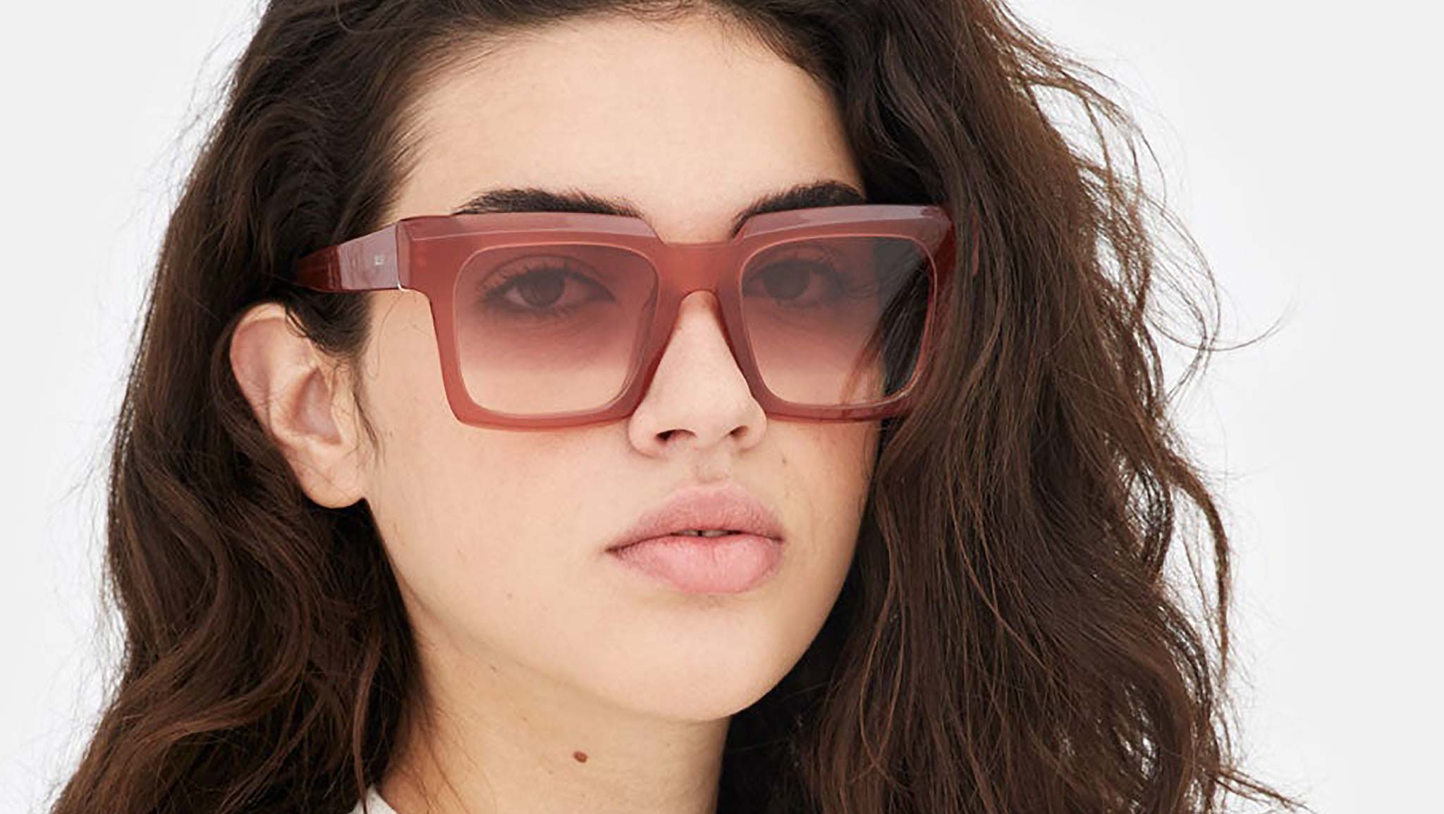 Occhiali RETROSUPERFUTURE Palazzo Warm red tinted