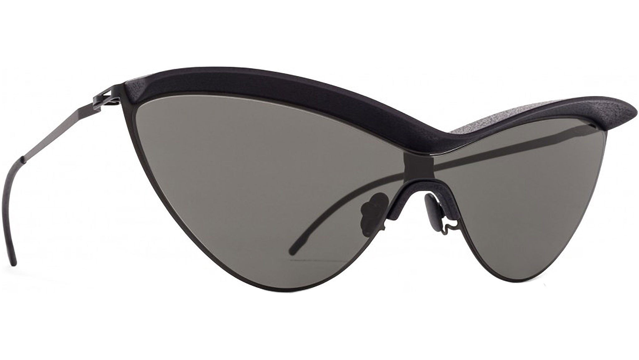 occhiali da sole MYKITA MMECHO002 Pitch black black