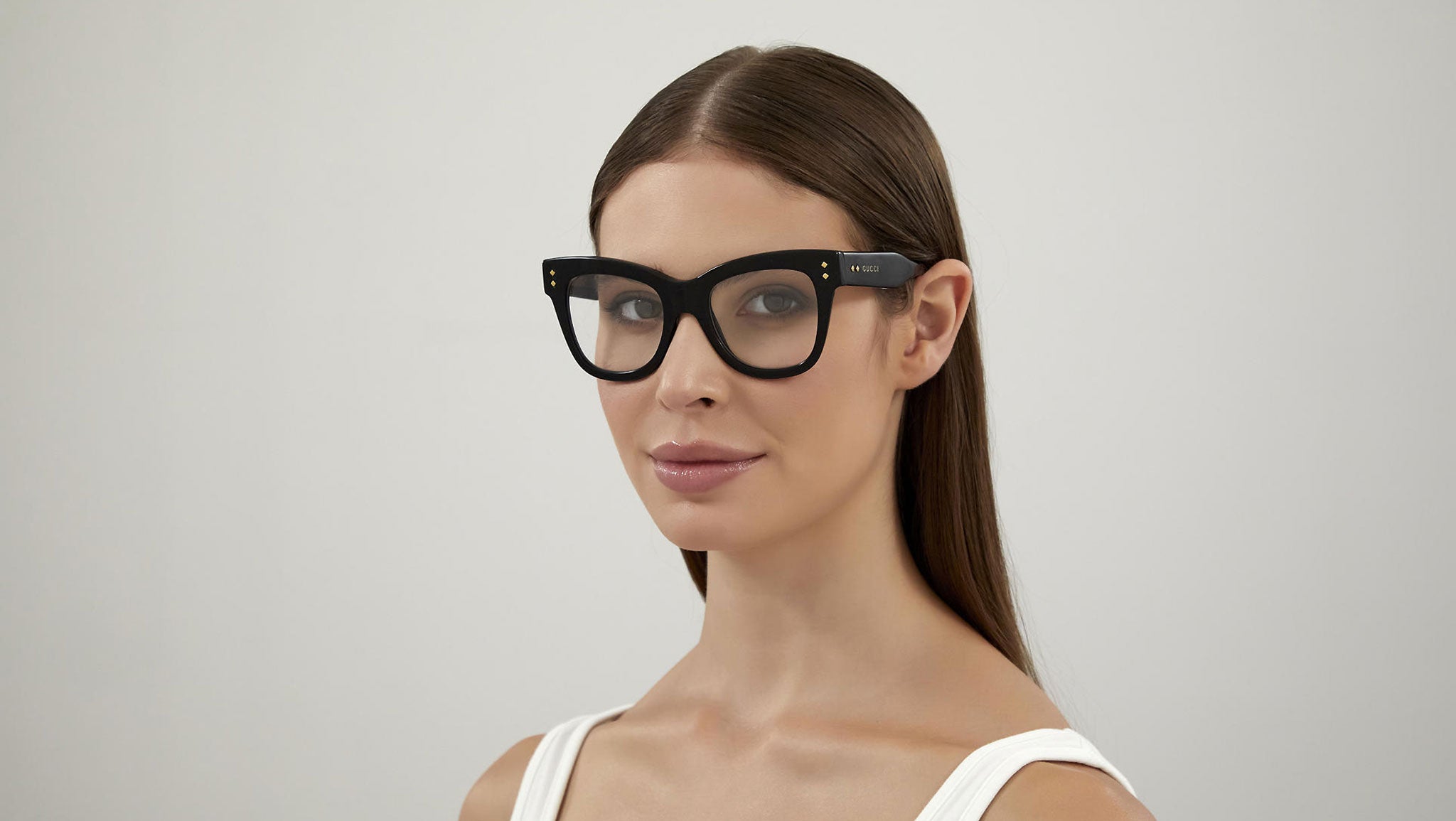 Occhiali da vista GUCCI GG1082O Shiny solid black
