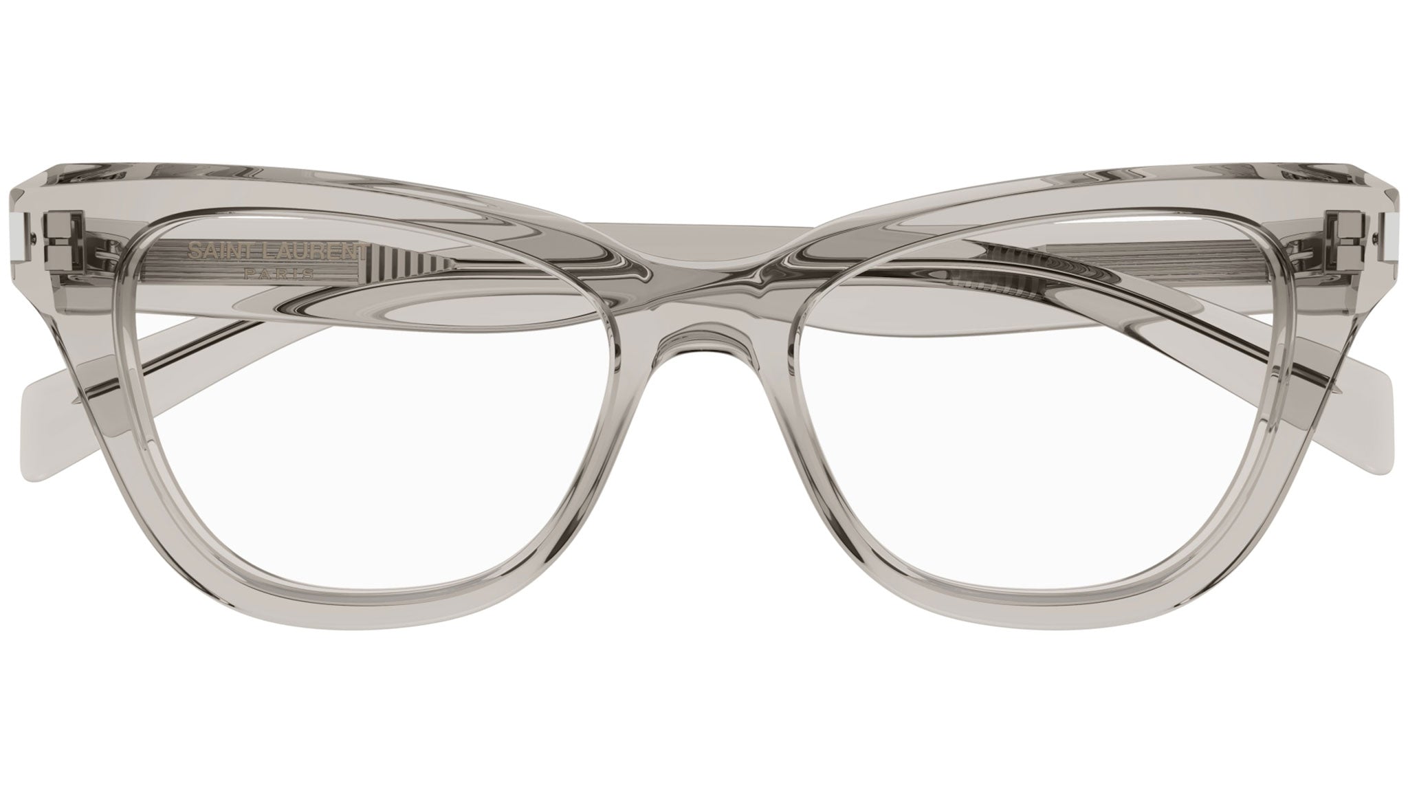 Occhiali da vista SAINT LAURENT SL472 Shiny transparent beige