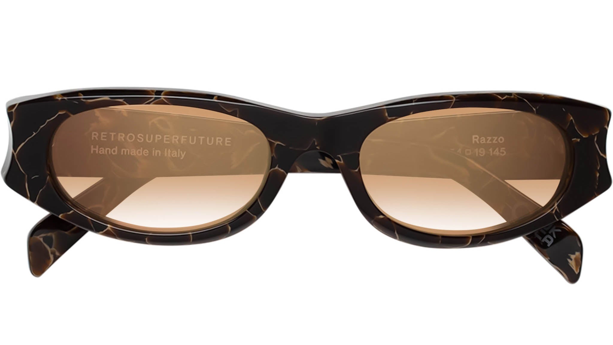 Occhiali RETROSUPERFUTURE Razz Brown marble