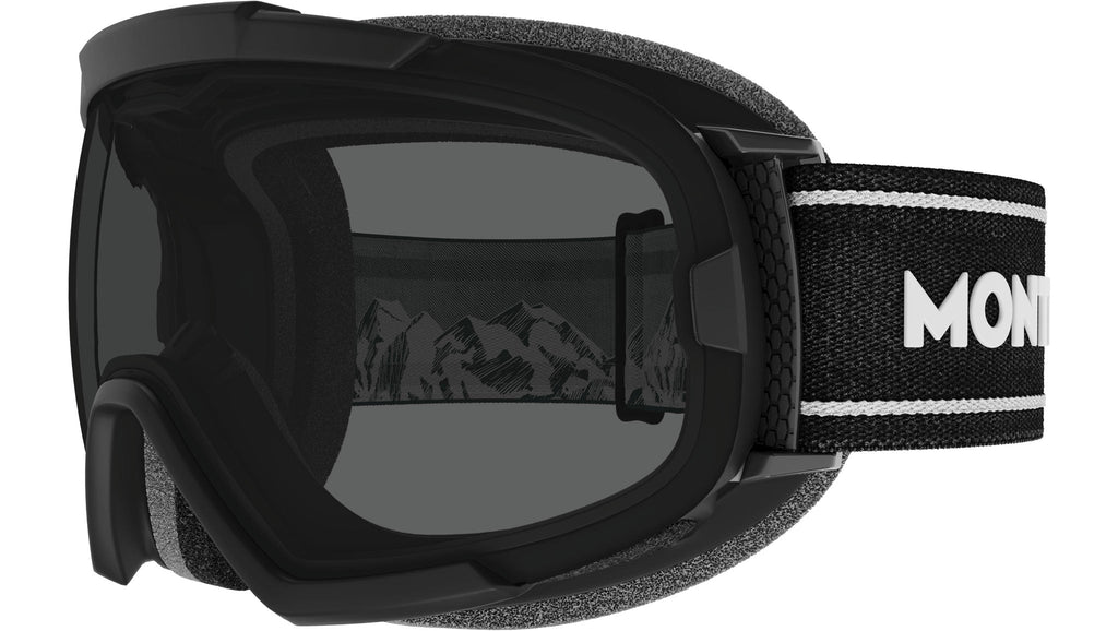 Occhiali da sole MONTBLANC MB0380S Matte solid black