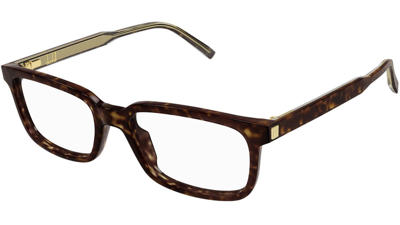 Occhiali da vista DUNHILL DU0060O Shiny dark havana