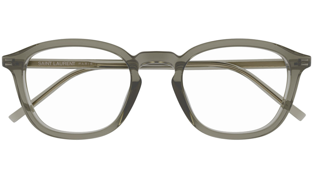 Occhiali da vista SAINT LAURENT SL793/J Shiny transparent taupe
