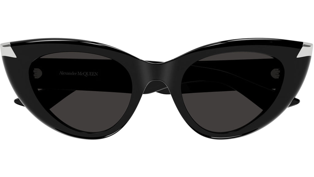 Occhiali da sole ALEXANDER MCQUEEN AM0442S Shiny solid black