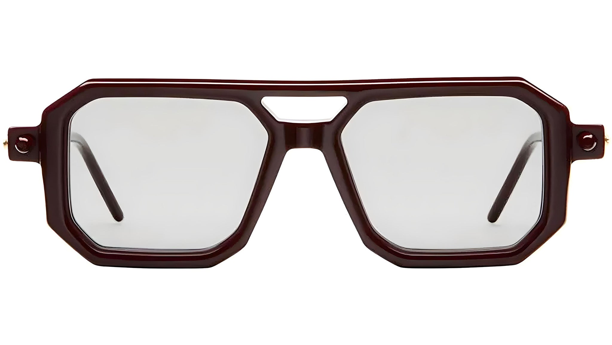 Occhiali da sole KUBORAUM P8 Dark red ivory darl red