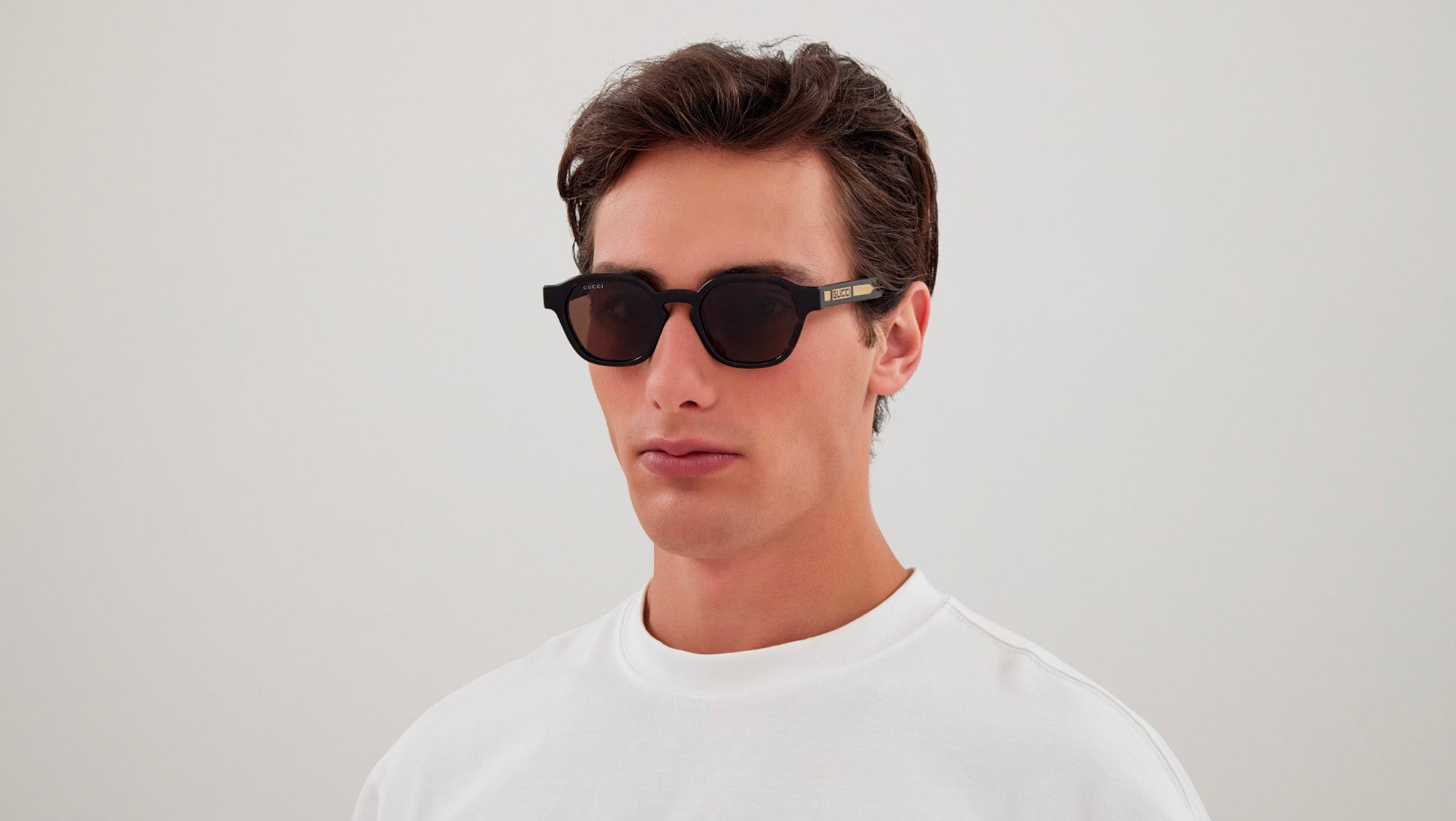 Occhiali da sole GUCCI GG1730S Shiny dark havana