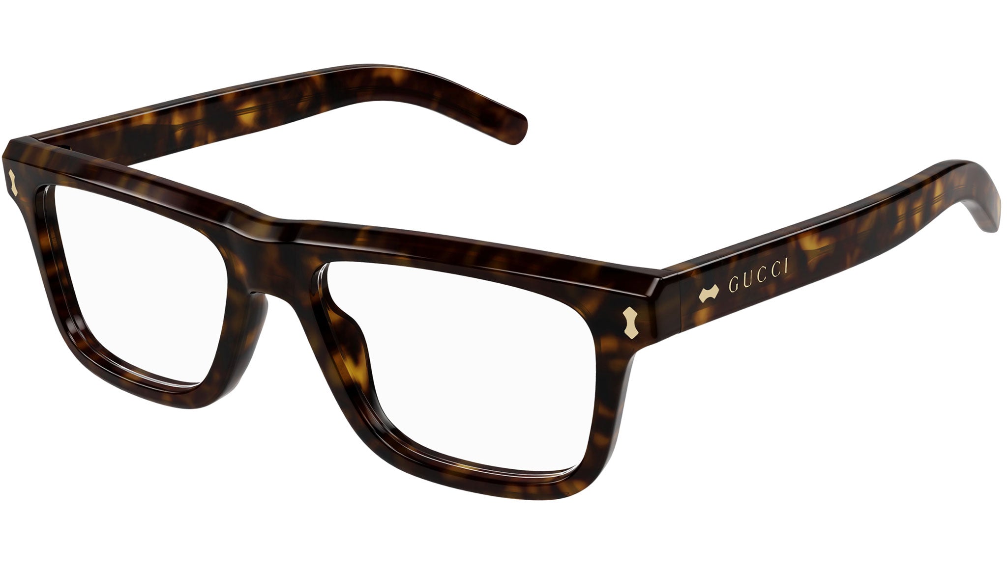 Occhiali da vista GUCCI GG1525O Shiny dark havana