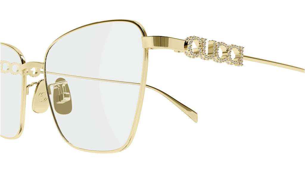 Occhiali da vista GUCCI GG1807O Shiny yellow gold