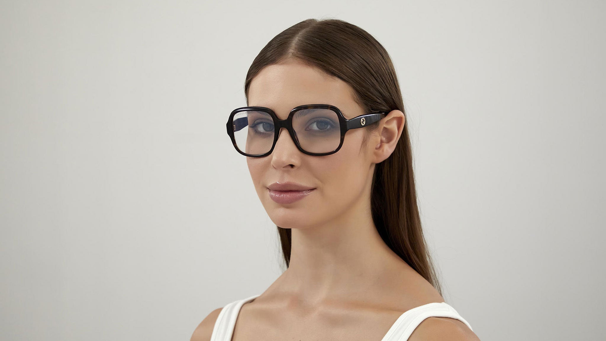 Occhiali da sole GUCCI GG0799S Shiny dark havana