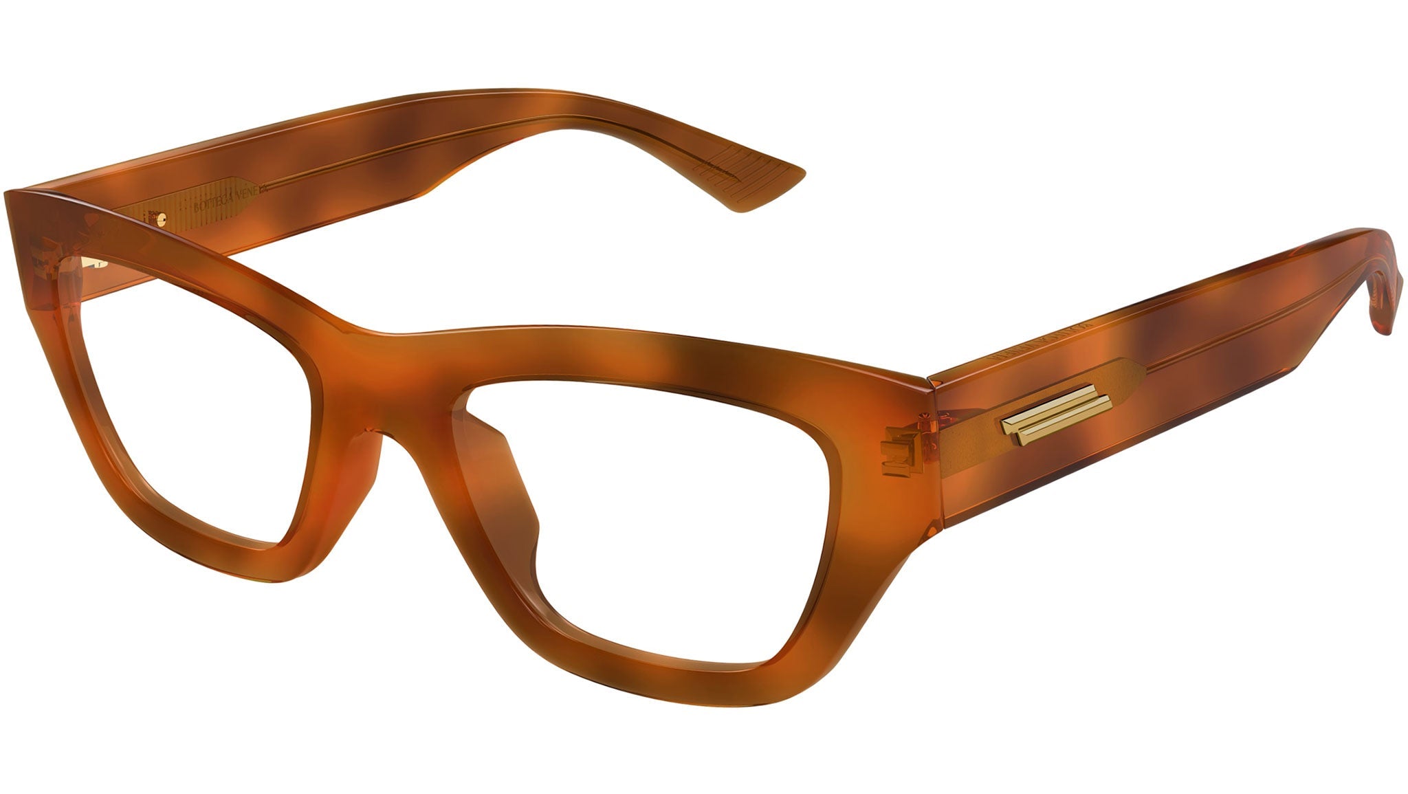 Occhiali da vista BOTTEGA VENETA BV1360O Shiny blonde havana