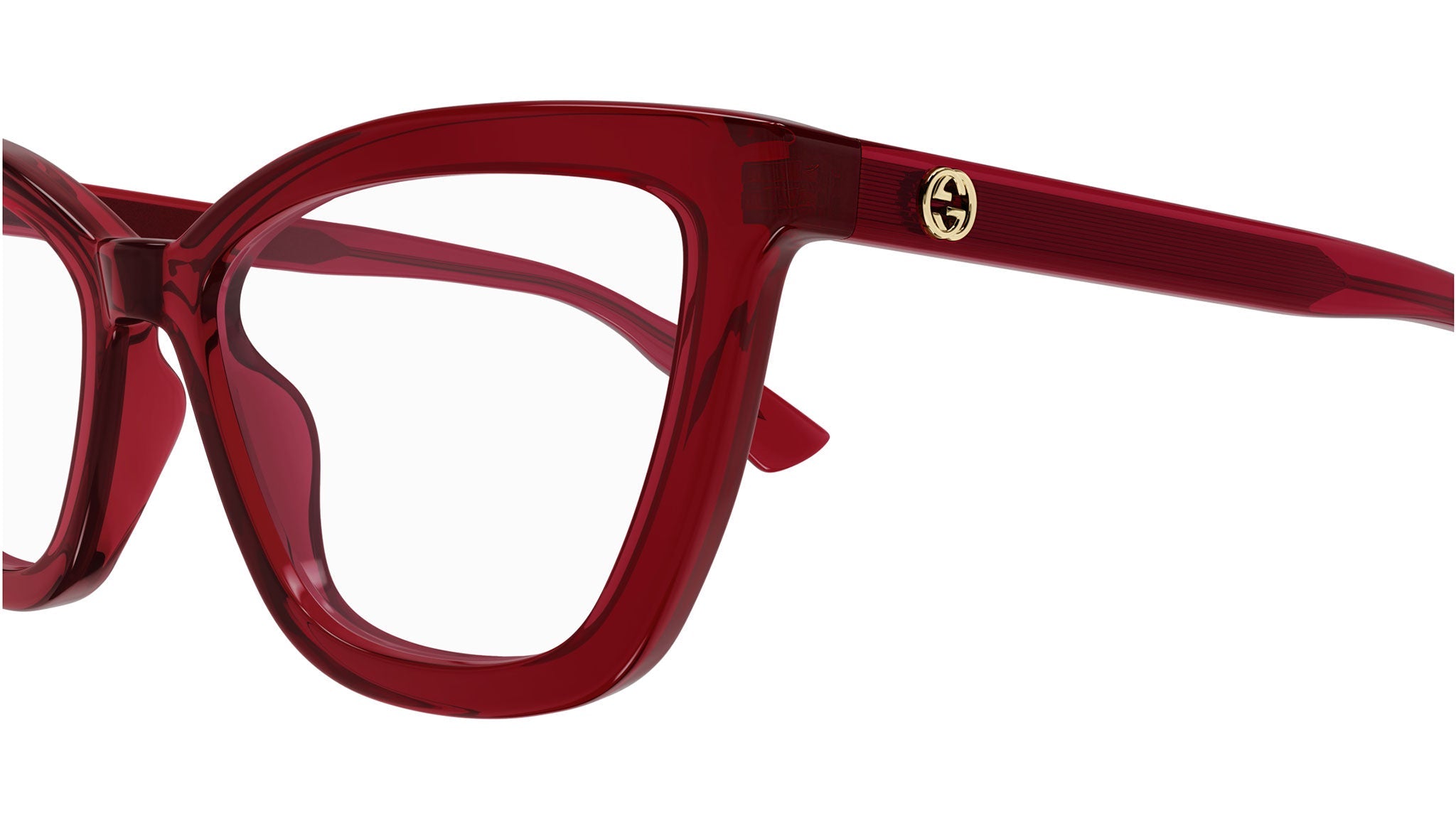 Occhiali da vista GUCCI GG1686O Shiny transparent red