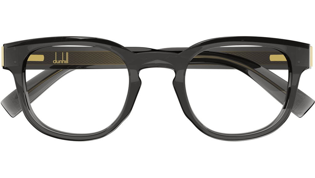 Occhiali da vista DUNHILL DU0003O Shiny transparent dark grey