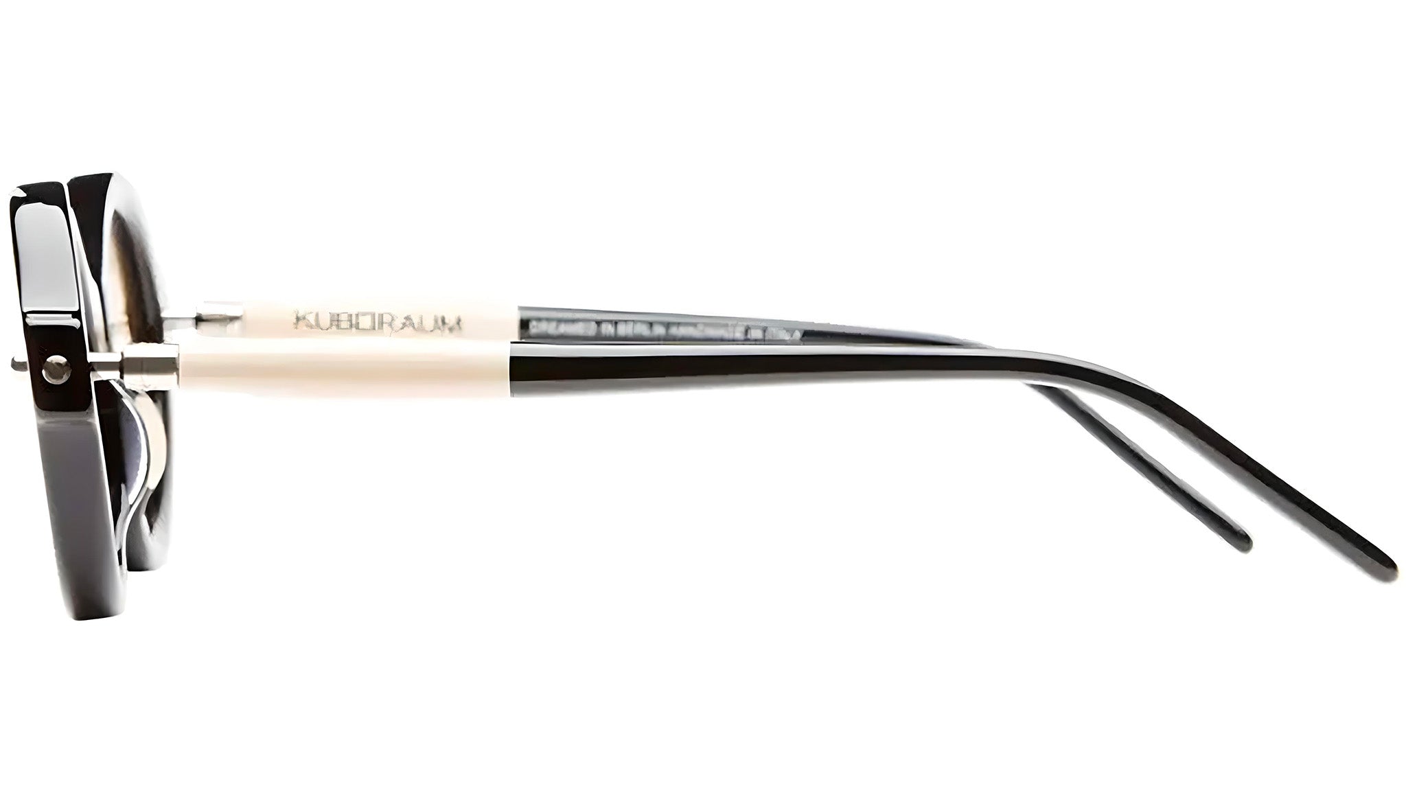 Occhiali da sole KUBORAUM P22 Black shine ivory