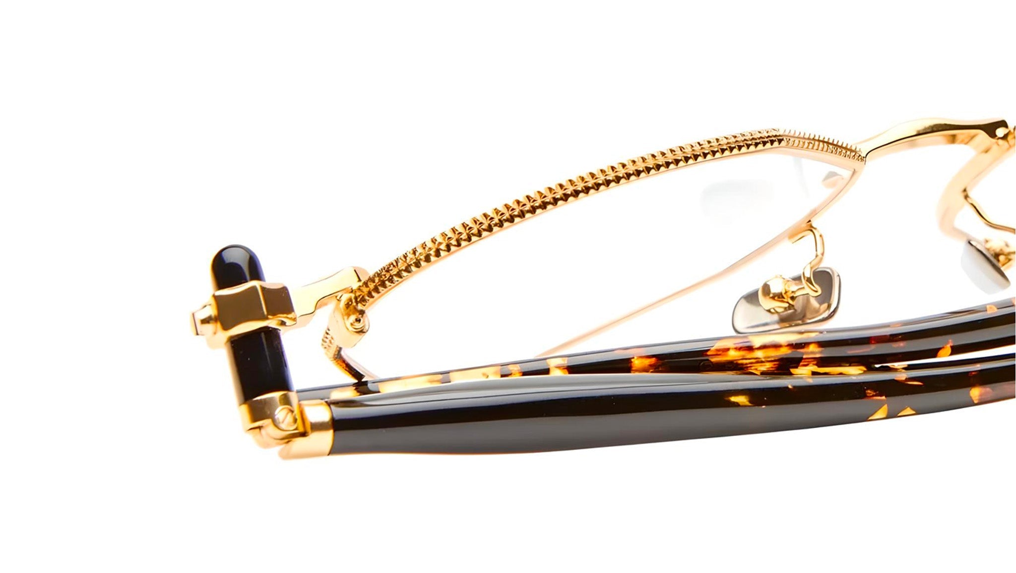 Occhiali da sole KUBORAUM P71 Gold black shine dark tortoise