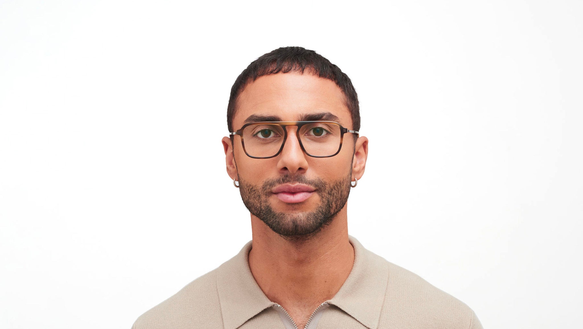 Occhiali da vista MYKITA SONU Striped brown mocca