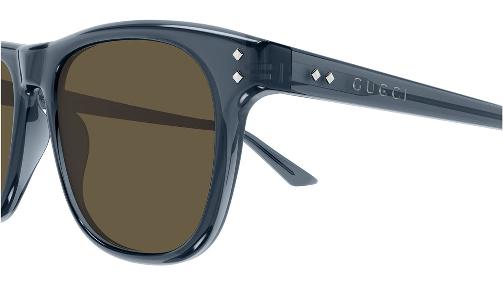 Occhiali da sole GUCCI GG1893S Shiny dark transparent cobalt blue
