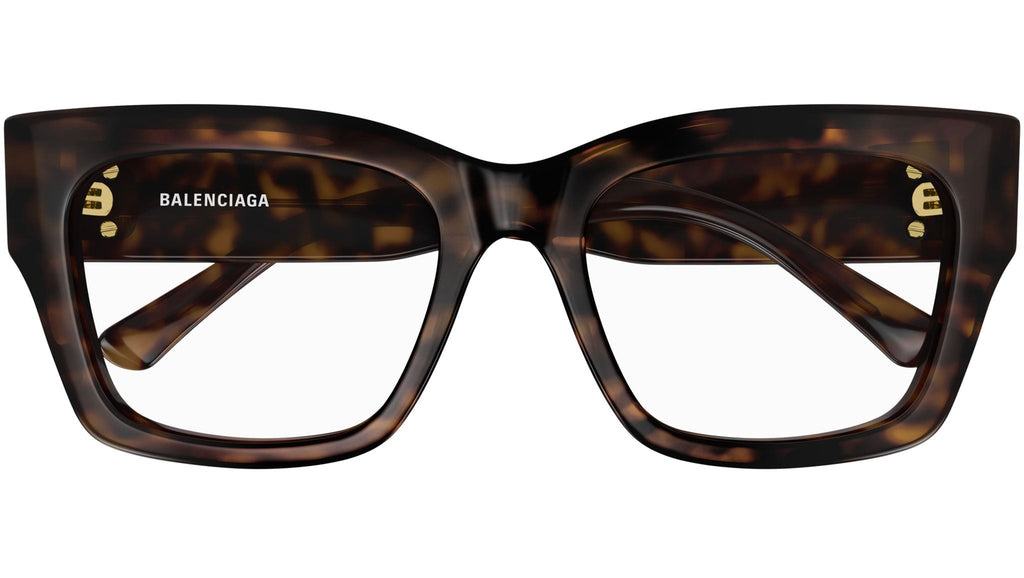 Occhiali da vista BALENCIAGA BB0325O Shiny dark havana
