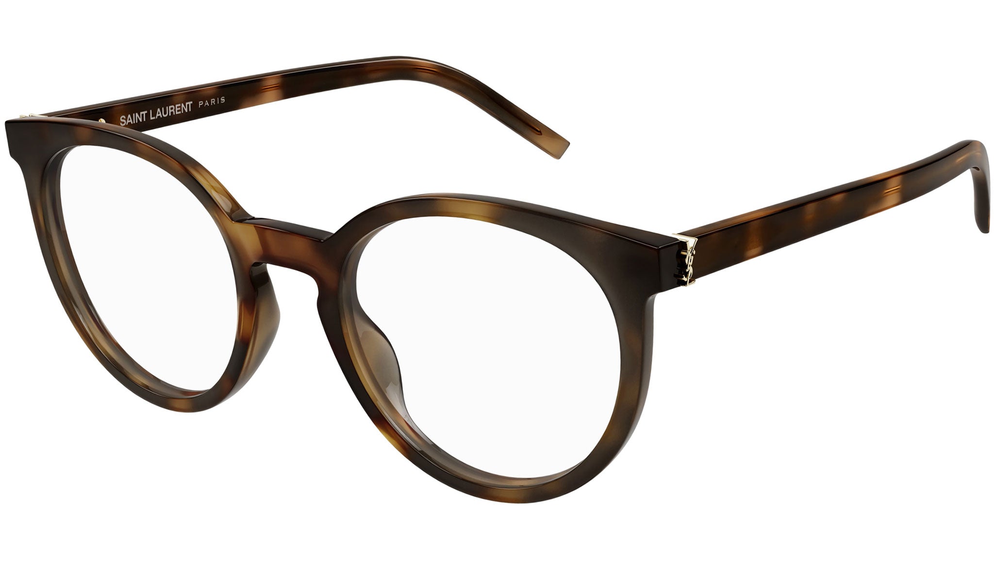 Occhiali da vista SAINT LAURENT SLM147 Shiny medium havana